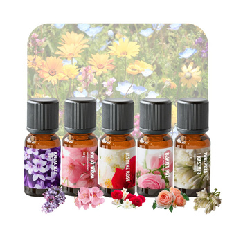 Zestaw olejków zapachowych KWIATOWY do świec mydła i kul kąpielowych 5x10g