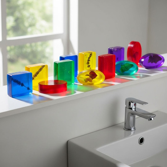 Transparentna baza mydlana BEZ EFEKTU POTU 1 kg przeźroczysta BEZ SLS