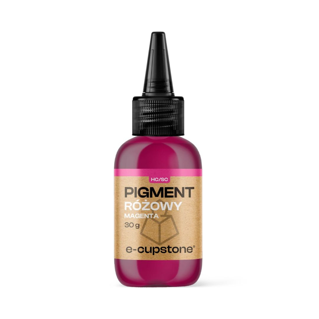 Barwnik w płynie do gipsu polimerowego RÓŻOWY pigment 30g