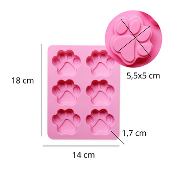 Zestaw DIY PSIE ŁAPKI do robienia mydełek dla dzieci