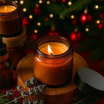 Zestaw do wyrobu robienia świec świeczek diy 500 g + 3 x 180 ml