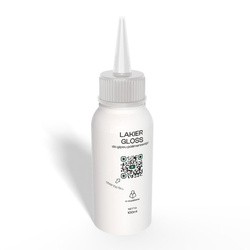 Lakier do gipsu polimerowego z efektem wysokiego połysku GLOSS 100ml błyszczący