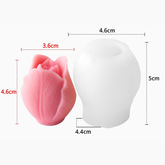 Forma silikonowa TULIPAN średni do świec i gipsu GH-FS330