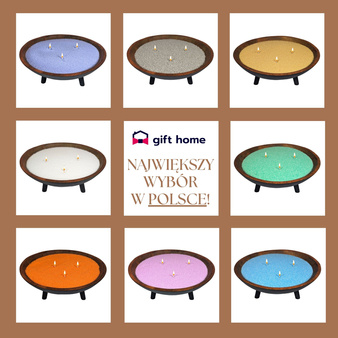 Kolorowy wosk do świec sypanych, wosk piaskowy 1 kg CZERWONY sand wax