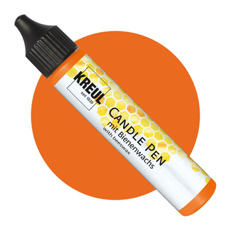 Pisak do świec Kreul POMARAŃCZOWY malowanie wosku świec mydła