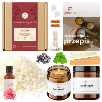  Zestaw do robienia świec dla początkujących 2x120 ml NA PREZENT