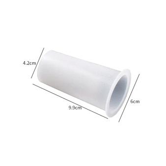 Forma silikonowa do odlewów z gipsu wysoki flakon w paski GH-FS315