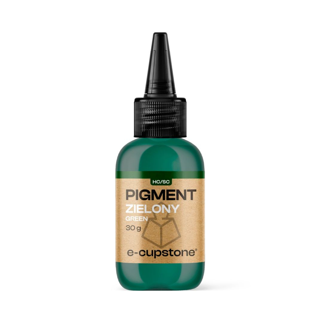 Barwnik w płynie do gipsu polimerowego ZIELONY pigment 30g