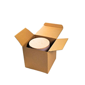 Pudełko kraft 10x10x10 cm do pakowania świec, kul kąpielowych 100 sztuk karton