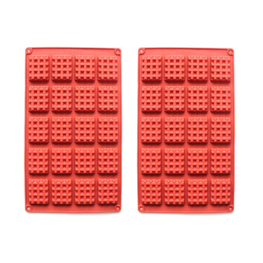 Forma silikonowa na wosk zapachowy do kominka mini wafle GH-FS40
