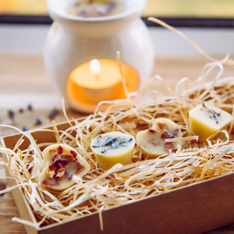 Naturalny wosk sojowy EcoSoya Melt wosk do kominka, tart i zawieszek 