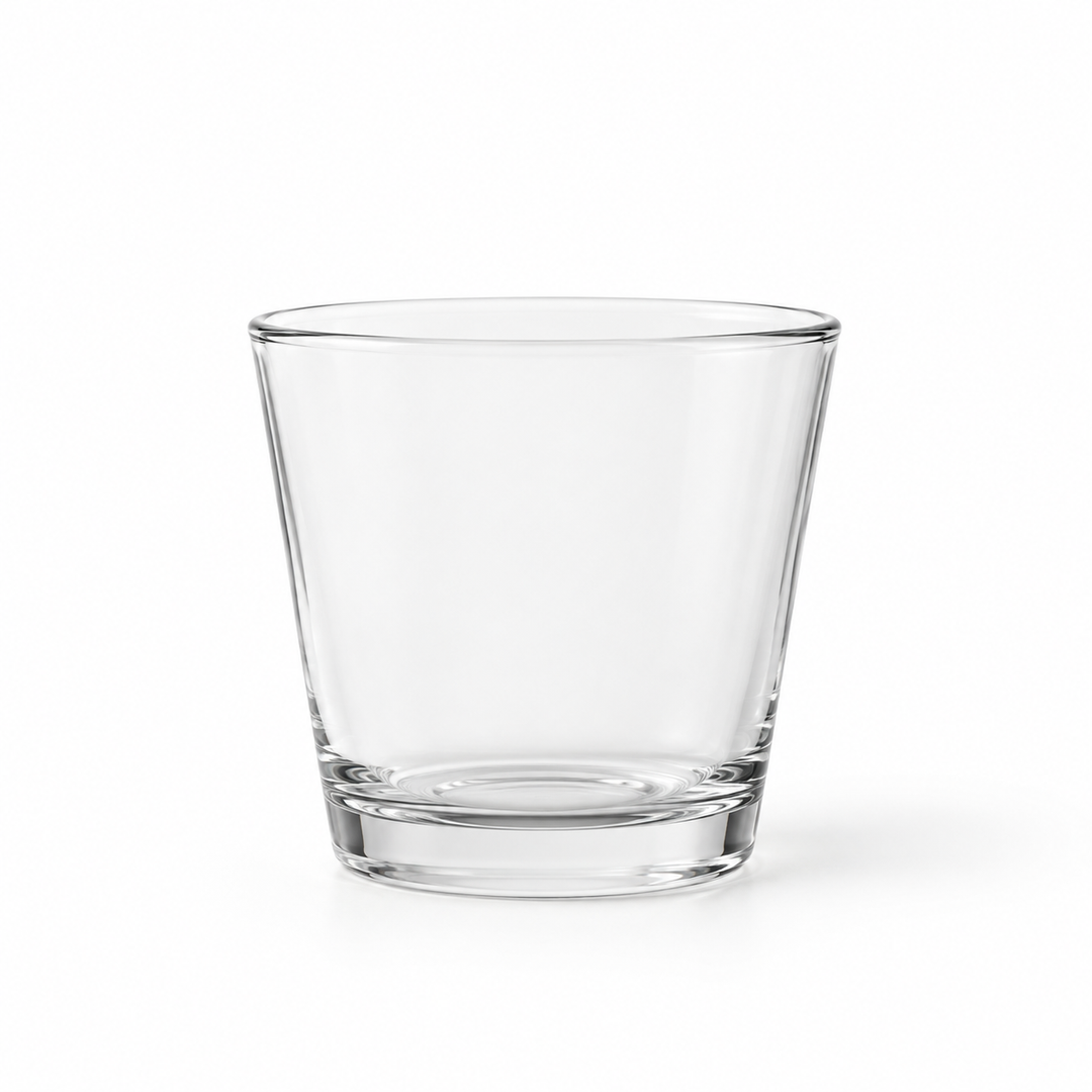 Szklany pojemnik do świec swieczek 180 ml, bezbarwne szkło bezołowiowe