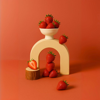 Olejek zapachowy TRUSKAWKA do świec i mydła