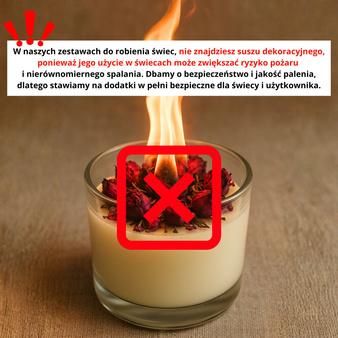 Zestaw do wyrobu robienia świec naturalnych diy 5x120ml