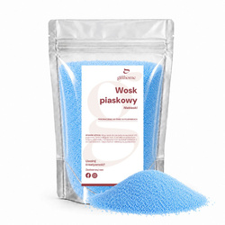 Kolorowy wosk do świec sypanych, wosk piaskowy NIEBIESKI