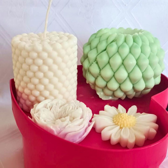 Wosk sojowy ekologiczny do produkcji świec zalewanych POLSKI Original ABI 157 – 1 kg 