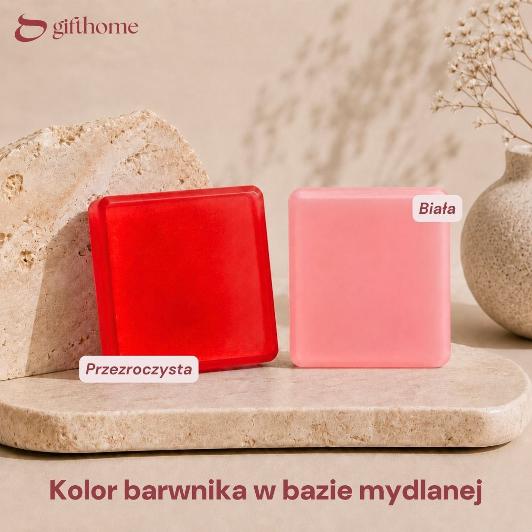 Barwnik do mydła niemigrujący NEONOWY czerwony 10g