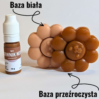 Barwnik do mydła niemigrujący NEONOWY toffi 100g