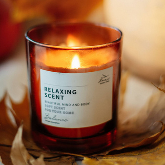 Zestaw do świec DIY w bursztynowych pojemnikach 2x300ml + drewniane akcesoria