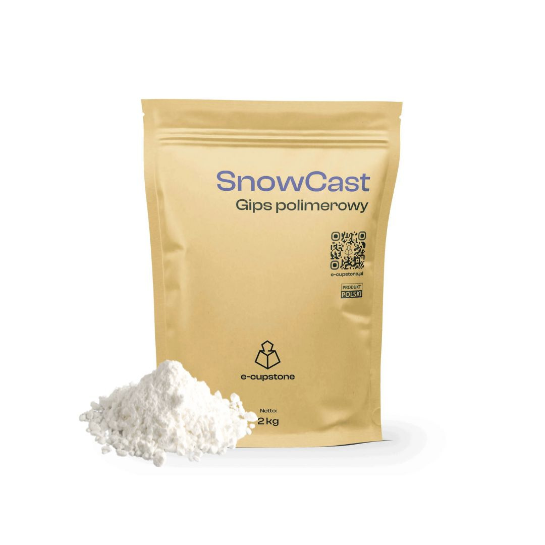 Gips polimerowy SnowCast Lastryko do tworzenia dodatków dla świec, mydeł i dekoracji 2kg