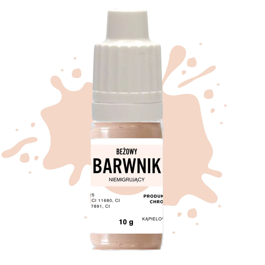 Barwnik do bazy mydlanej niemigrujący beżowy, cielisty 100g