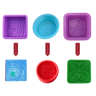 DUŻY zestaw do robienia mydła mydeł naturalnych glicerynowych kreatywne pudełko