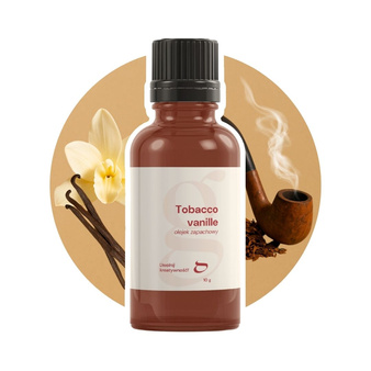 Olejek zapachowy tytoń wanilia TOBACCO VANILLE do świec i mydła