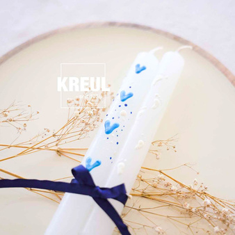 Pisak do świec Kreul NIEBIESKI malowanie wosku świec mydła