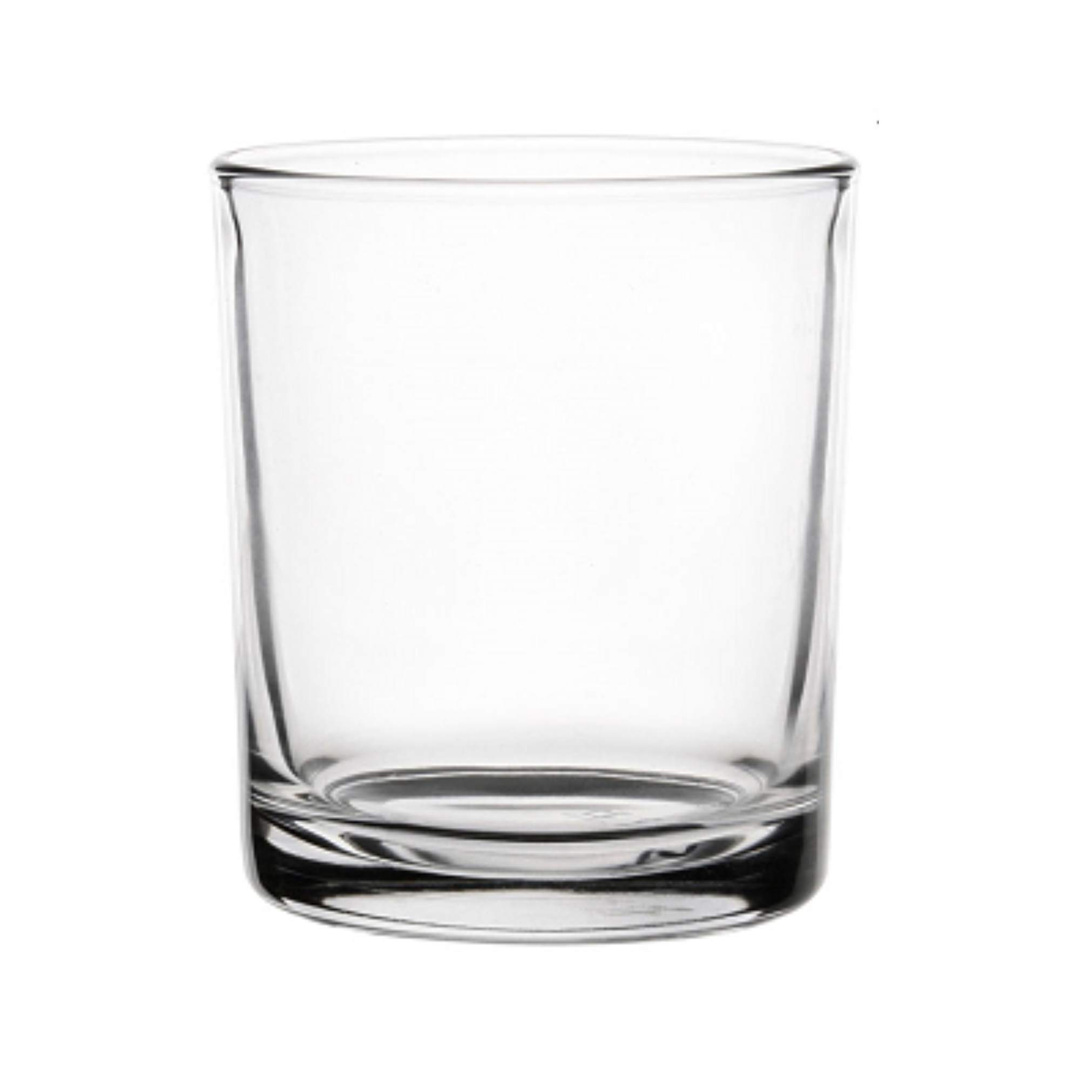 Szklane pojemniki do świec zalewanych 180 ml - 24 sztuki
