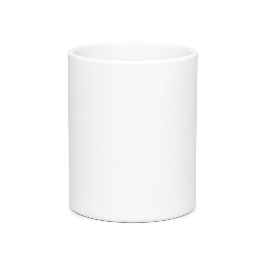 Szklany pojemnik na świece zalewane 300 ml biały mat 24 szt.