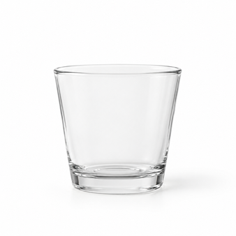 Szklany pojemnik do świec swieczek 180 ml, bezbarwne szkło 6 sztuk