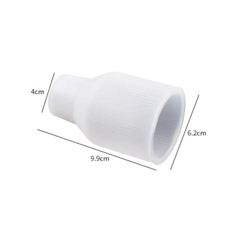 Forma silikonowa do odlewów z gipsu w pół paski flakon wazon GH-FS313