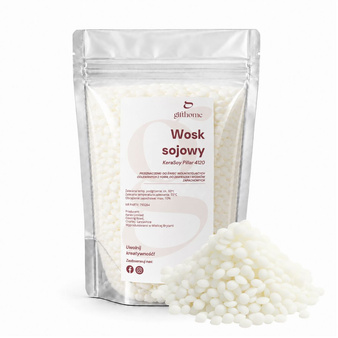 Kerax Kerasoy Pillar Wax wosk sojowy 4120 do świec z form silikonowych
