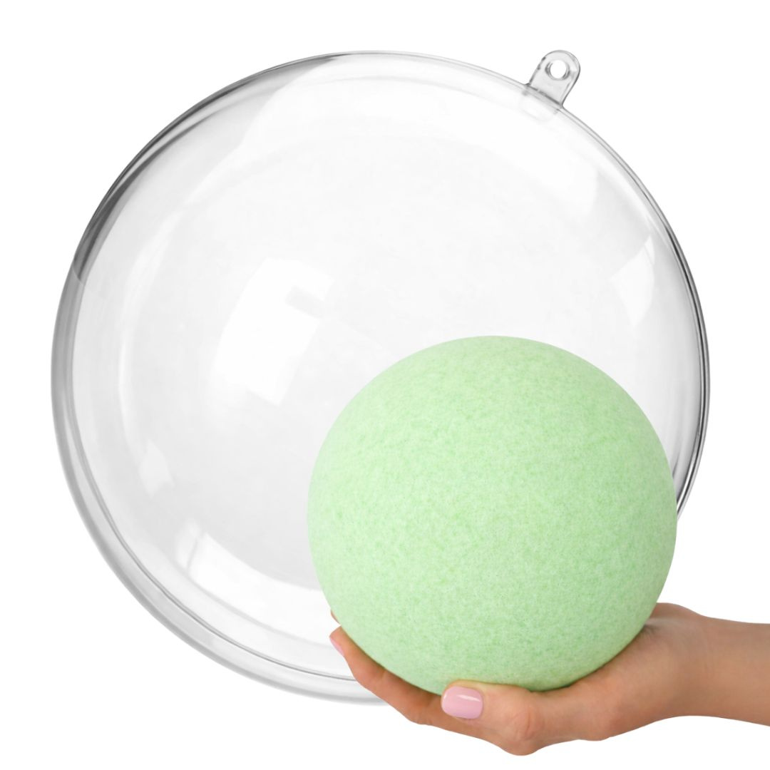 Forma plastikowa DUŻA MUSUJĄCA KULA DO KĄPIELI gigant XXL 16 cm HIT ROKU