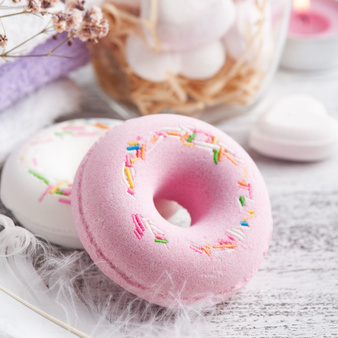 PRASA forma do robienia kul kąpielowych - okrągły DONUT do kąpieli DIY