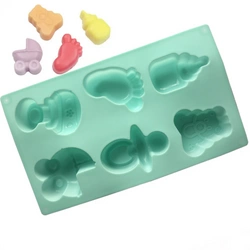 Forma silikonowa BABY SHOWER NIEMOWLĘ do mydełek GH-FS168