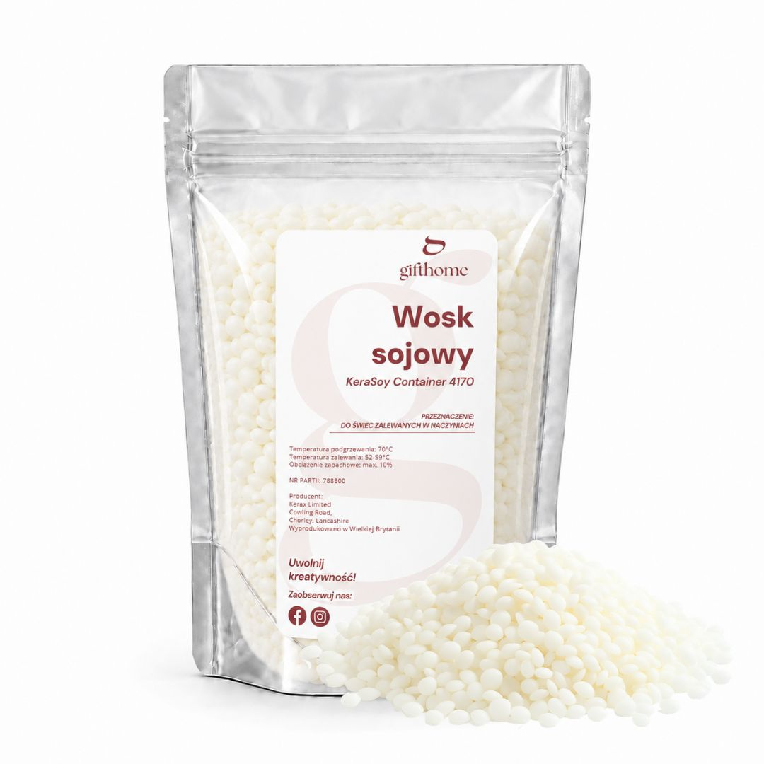 Naturalny rzepakowy wosk do świec zalewanych Kerawax 4170