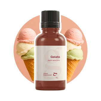 Olejek zapachowy GELATO do świec i mydła 
