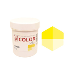 Barwnik w paście do bazy mydlanej niemigrujący HB COLOR Solo Lemon 60g