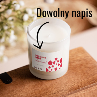 Personalizowany zestaw do świec DIY – drewniany knot i modny fiolet 2x300ml