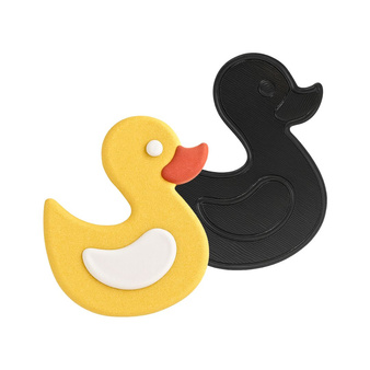 PRASA ręczna forma kaczka do robienia kul kąpielowych dla dzieci - KACZUSZKA do kreatywnej kąpieli DIY