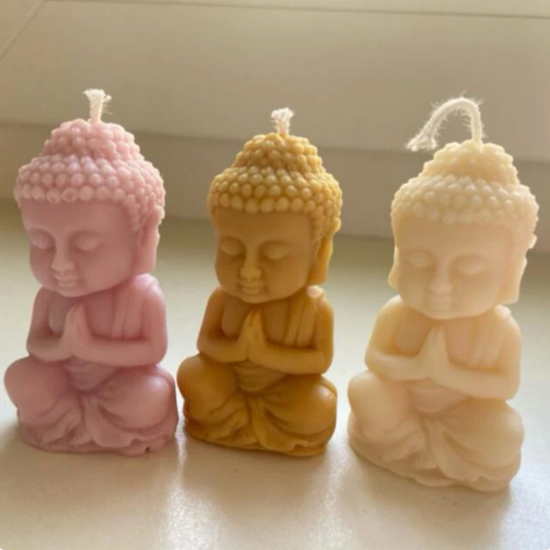 Forma foremka silikonowa do świec świeczek odlewów BUDDA 1 szt. GH-FS164