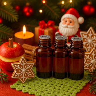 Zestaw ŚWIĄTECZNY do robienia dużych świec z wosku sojowego na prezent 4x350 ml