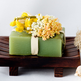 Barwnik do bazy mydlanej niemigrujący zielony 500g