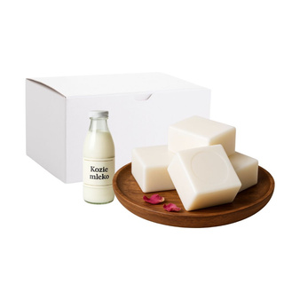 Biała baza mydlana glicerynowa z dodatkiem KOZIEGO MLEKA 9 kg MILKY