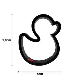 PRASA ręczna forma kaczka do robienia kul kąpielowych dla dzieci - KACZUSZKA do kreatywnej kąpieli DIY