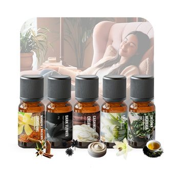 Zestaw olejków zapachowych RELAKSACYJNY do świec mydła i kul kąpielowych 5x10g