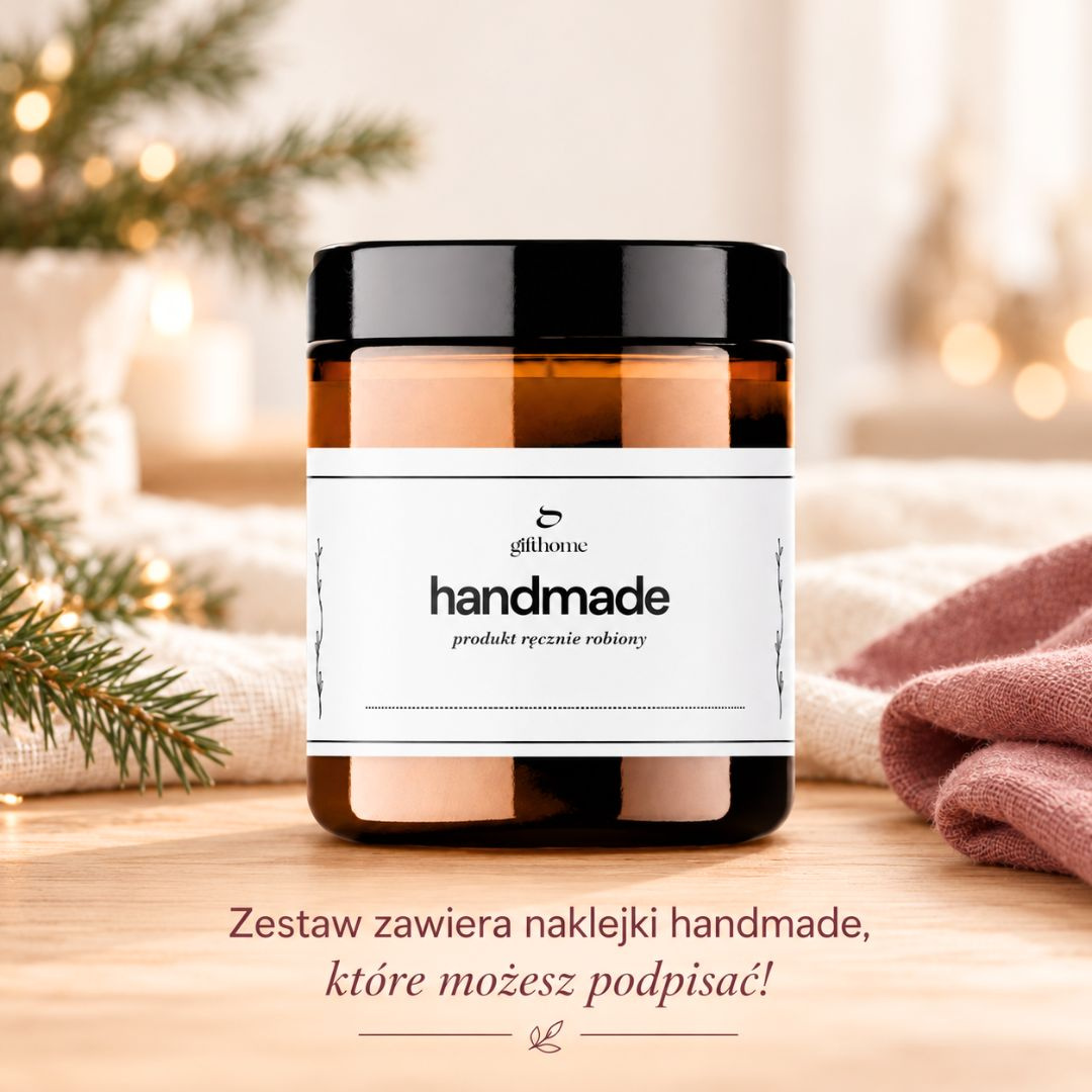 Zestaw kreatywny do robienia świec i tabliczek woskowych 2W1 DIY na prezent 