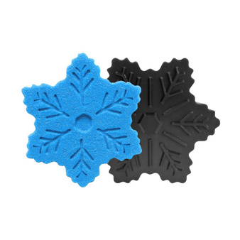 PRASA ręczna forma do robienia kul kąpielowych - ŚNIEŻYNKA do kąpieli HIT zimy 2025 prezent DIY