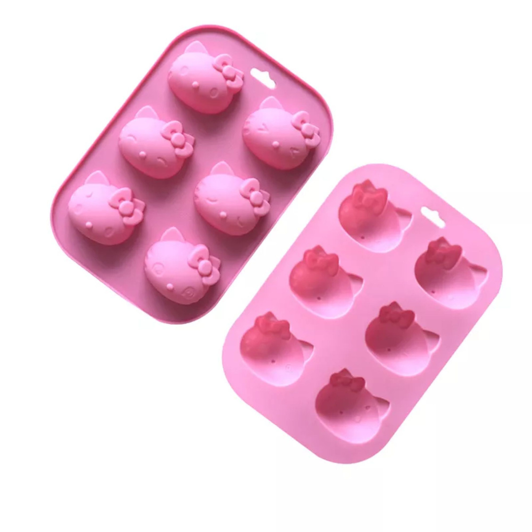 Foremki do mydeł glicerynowych 6 szt hello kitty GH-FS28